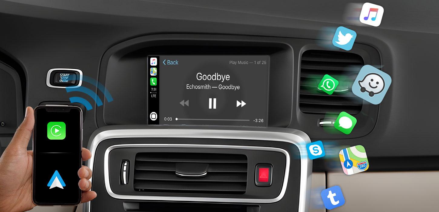 For Volvo apple carplay adapter