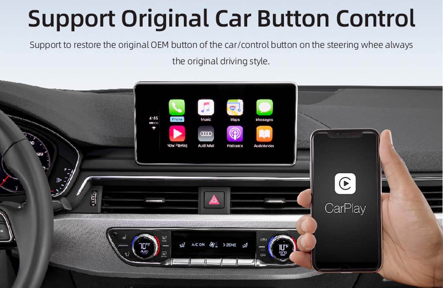 wireless carplay adapter for android for audi